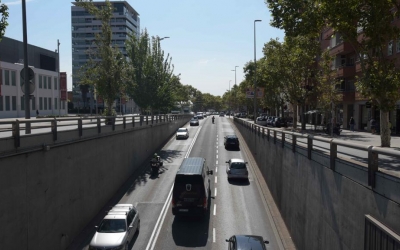 La Gran Via és un dels focus més sorollós de la ciutat | Roger Benet